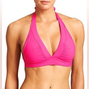 Athleta Shirrendipity Halter Bikini Top